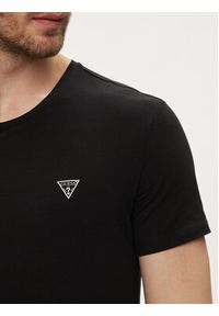 Guess T-Shirt U97M01 KCD31 Czarny Slim Fit. Kolor: czarny. Materiał: bawełna #4