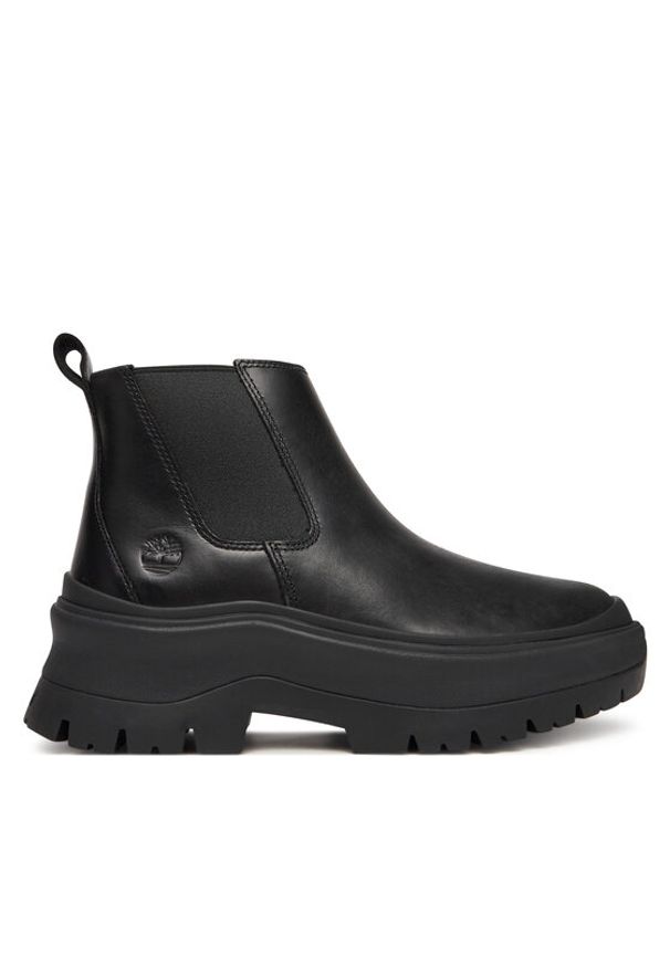 Timberland Sztyblety Roxie lane Mid TB0A28XMW021 Czarny. Kolor: czarny. Materiał: skóra
