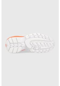 Fila sneakersy DISRUPTOR FLOWER kolor biały. Nosek buta: okrągły. Zapięcie: sznurówki. Kolor: biały. Materiał: guma #5