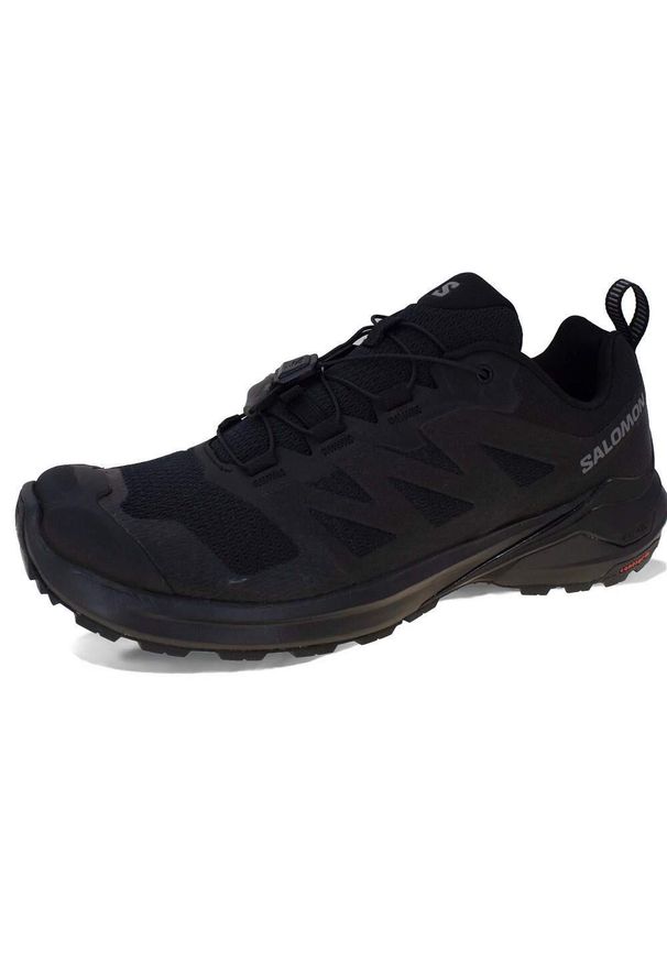 salomon - Buty do biegania męskie Salomon X-adventure. Kolor: czarny. Materiał: materiał, syntetyk. Szerokość cholewki: normalna