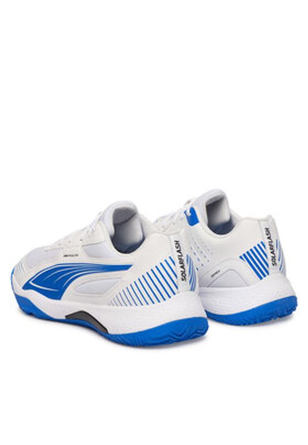 Puma Buty halowe Solarflash III 107850 07 Biały. Kolor: biały. Materiał: skóra