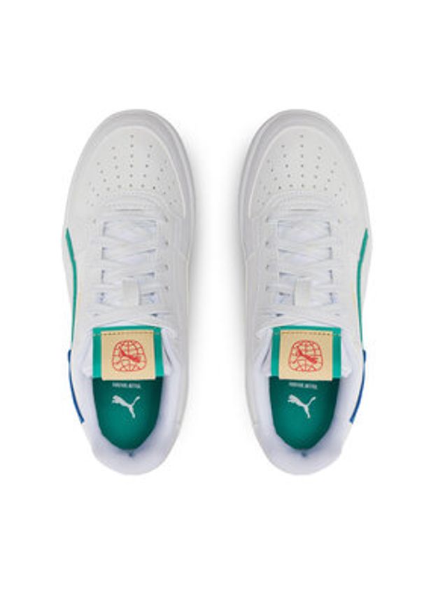 Puma Sneakersy Caven 2.0 Ready, Set, Better Jr 395648-01 Biały. Kolor: biały. Materiał: skóra