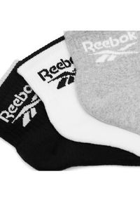 Reebok Skarpety długie R0362-SS24 (3-pack) Kolorowy. Materiał: bawełna. Wzór: kolorowy