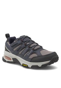 skechers - Skechers Sneakersy 237214NVGY Granatowy. Kolor: niebieski. Materiał: materiał #5