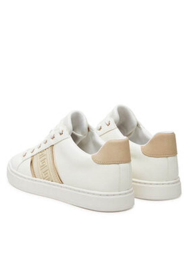 Aldo Sneakersy Palazzi 13840059 Biały. Kolor: biały. Materiał: skóra