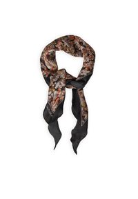 Lauren Ralph Lauren - LAUREN RALPH LAUREN Szal 454972548002 Brązowy. Kolor: brązowy. Materiał: jedwab, materiał