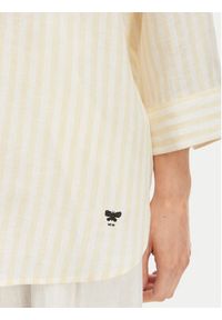 Weekend Max Mara Koszula Panetto 2615111102 Żółty Relaxed Fit. Kolor: żółty. Materiał: len #2