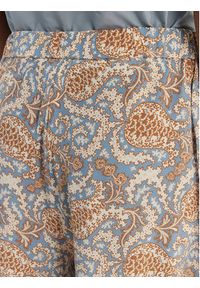 Weekend Max Mara Kuloty Nirvana 2615131132 Błękitny Loose Fit. Kolor: niebieski. Materiał: jedwab #4