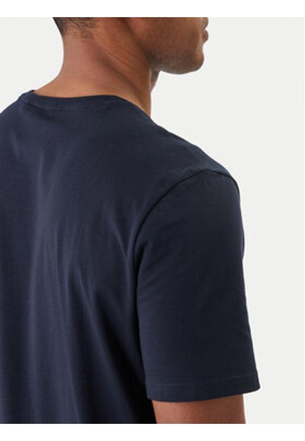 BOSS T-Shirt Mix&Match 50515312 Granatowy Regular Fit. Kolor: niebieski. Materiał: bawełna