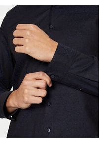 Calvin Klein Koszula K10K113840 Granatowy Slim Fit. Kolor: niebieski. Materiał: bawełna #5