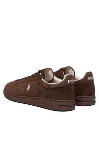 Polo Ralph Lauren Sneakersy Bedford 809P13079002 Brązowy. Kolor: brązowy. Materiał: zamsz, skóra #3