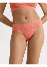 Sloggi Figi klasyczne Zero Feel Bliss 10219695 Pomarańczowy. Kolor: pomarańczowy. Materiał: syntetyk #1