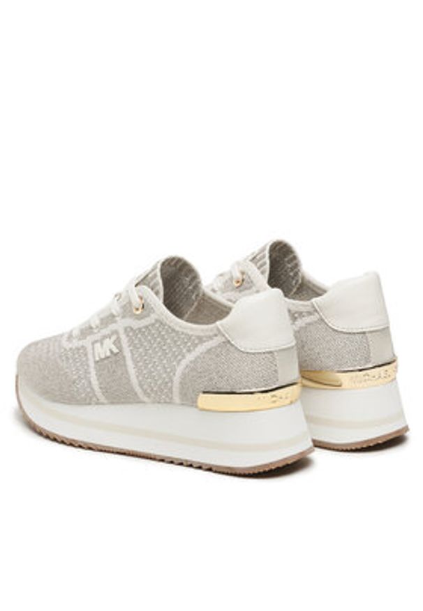 MICHAEL Michael Kors Sneakersy Monique Knit Trainer 43F3MQFSAM Szary. Kolor: szary. Materiał: materiał