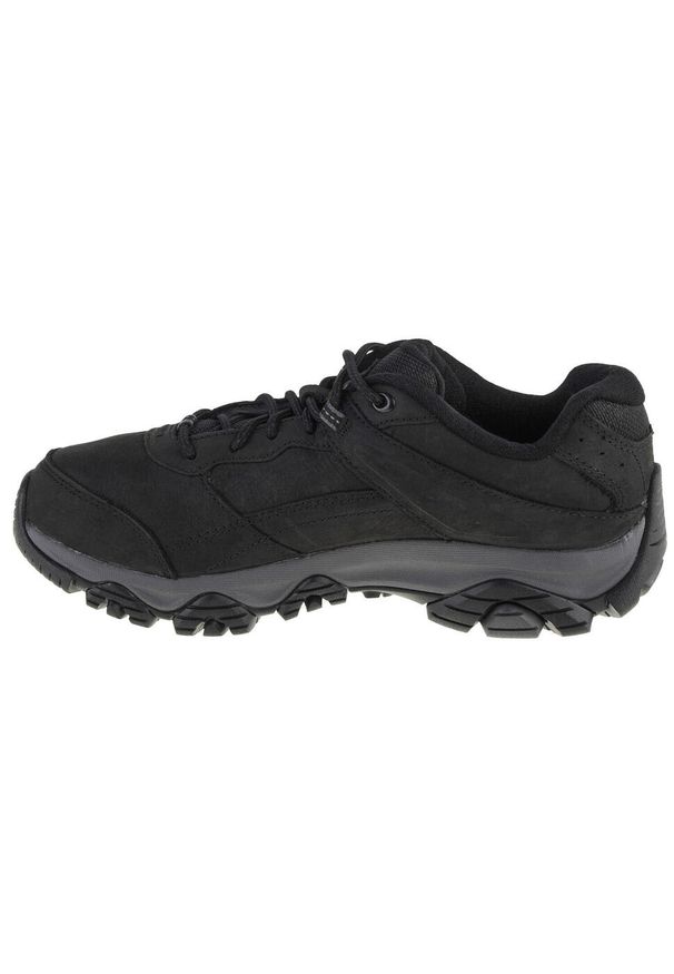 Buty do chodzenia Męskie Merrell Merrell Moab Adventure 3. Kolor: czarny. Materiał: guma, skóra, tkanina, materiał, syntetyk. Sport: turystyka piesza