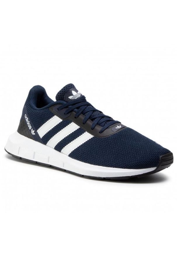 Adidas - Buty adidas Swift Run Rf M FV5359 granatowe. Okazja: na co dzień. Kolor: niebieski. Materiał: syntetyk, materiał. Szerokość cholewki: normalna. Sport: bieganie
