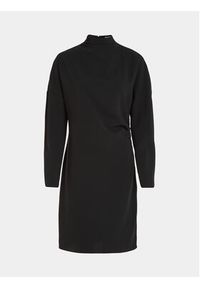 Calvin Klein Sukienka codzienna K20K206110 Czarny Regular Fit. Okazja: na co dzień. Kolor: czarny. Materiał: syntetyk. Typ sukienki: proste. Styl: casual