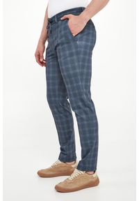 Karl Lagerfeld - Spodnie męskie w kratkę KARL LAGERFELD. Wzór: kratka #3