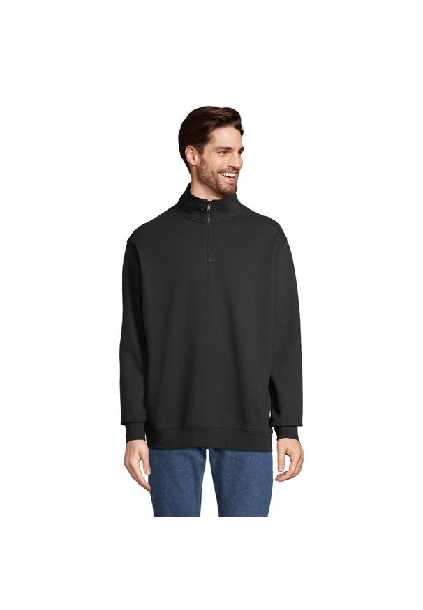 SOL'S - Bluza Rozpinana Unisex Dla Dorosłych Conrad Quarter Zip. Kolor: czarny