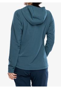 Bluza z kapturem damska Black Diamond Coefficient Storm FZ Hoody. Typ kołnierza: kaptur. Kolor: niebieski