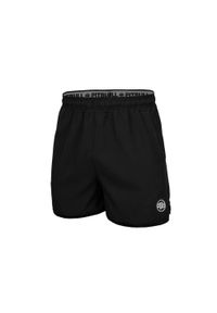 PITBULL - Spodenki męskie Pitbull Sportowe Performance Pro plus Small Logo II. Kolor: czarny. Długość: krótkie. Sezon: lato