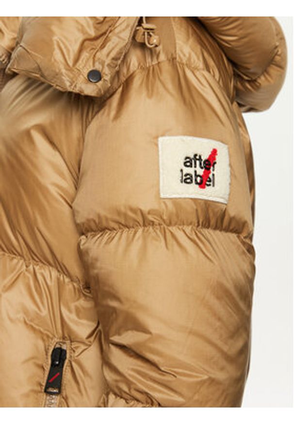 After Label - AFTER LABEL Kurtka puchowa Kipnuk A00043 Beżowy Regular Fit. Kolor: beżowy. Materiał: syntetyk