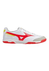 Buty piłkarskie męskie Mizuno Morelia Sala Classic IN. Kolor: pomarańczowy, biały, wielokolorowy. Sport: piłka nożna