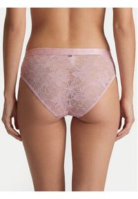 TOMMY HILFIGER - Tommy Hilfiger Figi klasyczne z wysokim stanem UW0UW06269 Różowy. Stan: podwyższony. Kolor: różowy. Materiał: syntetyk #3