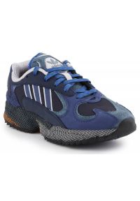 Adidas - Buty adidas Yung-1 M EF5337 niebieskie. Kolor: niebieski. Materiał: materiał, syntetyk, nubuk, skóra. Szerokość cholewki: normalna #4
