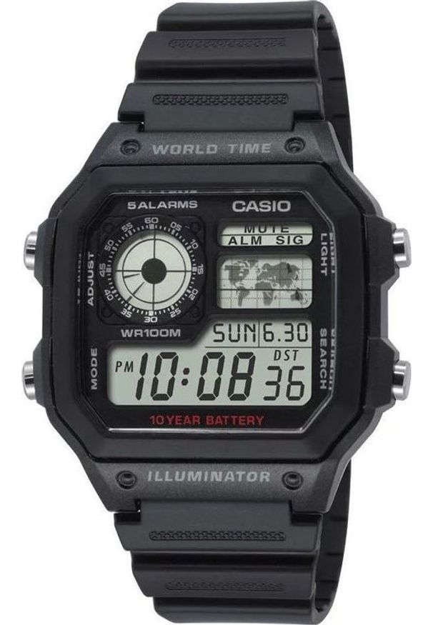 Zegarek Casio ZEGAREK MĘSKI CASIO AE-1200WH-1AVCF (zd146a)