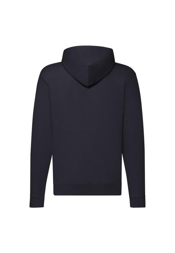 FRUIT OF THE LOOM - Klasyczna Kurtka Z Kapturem Dla Dorosłych Unisex. Typ kołnierza: kaptur. Kolor: niebieski