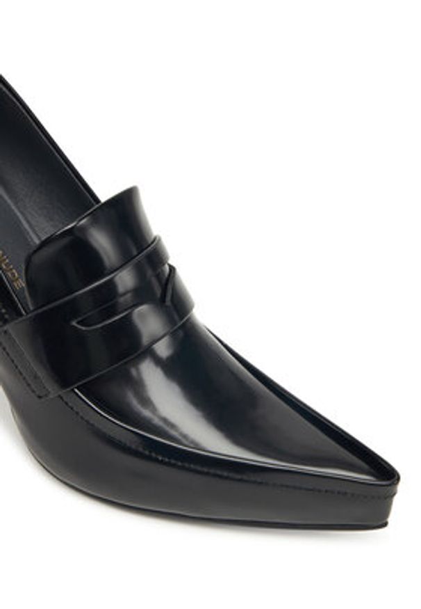 United Nude Półbuty Gem Loafer Hi 1095501119 Czarny. Kolor: czarny. Materiał: skóra