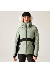 DARE 2B - Kurtka narciarska damska z membraną Issy Dare 2b. Kolor: niebieski. Materiał: tkanina. Wzór: aplikacja. Sezon: zima. Sport: narciarstwo #1