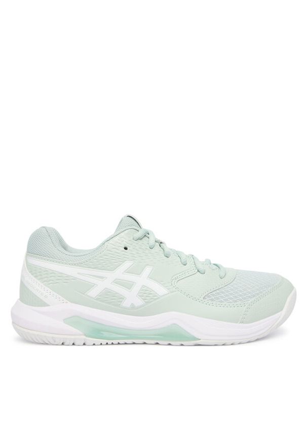 Asics Buty do tenisa Gel-Dedicate 8 1042A237 Zielony. Kolor: zielony. Materiał: skóra. Sport: tenis