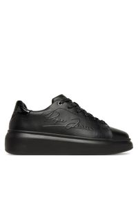 Pepe Jeans Sneakersy Yara Night W PLS000003 Czarny. Kolor: czarny. Materiał: skóra