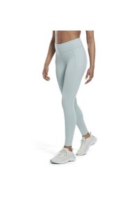 Legginsy damskie Reebok Lux. Kolor: niebieski. Sport: fitness