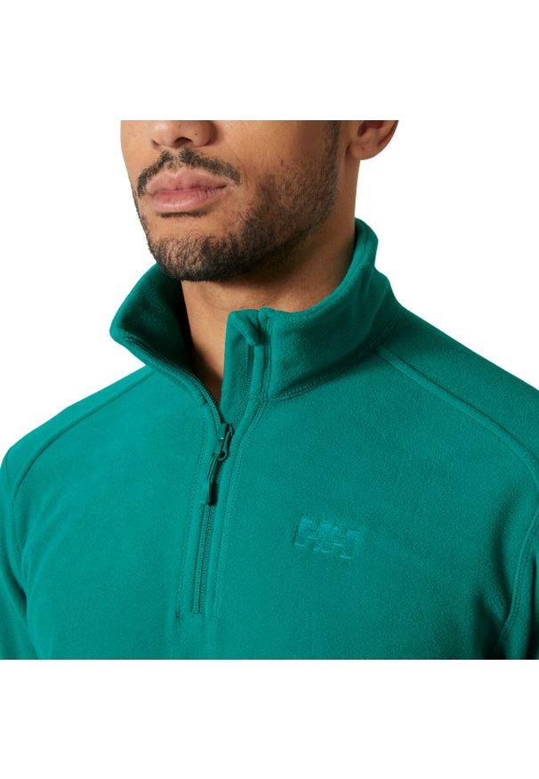 Bluza dresowa 1/4 zip Helly Hansen Daybreaker. Kolor: zielony. Materiał: dresówka. Sport: turystyka piesza