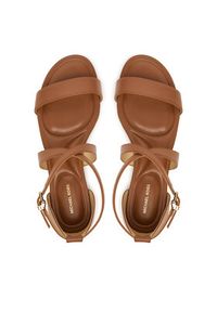 MICHAEL Michael Kors Sandały Alexa Flex 40S6AXFS1L Brązowy. Kolor: brązowy. Materiał: skóra #5