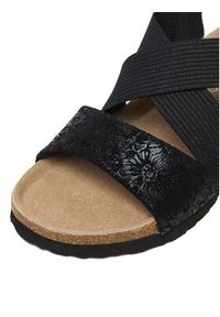 Go Soft Sandały CEO-HSCB15046-52 Czarny. Kolor: czarny. Materiał: zamsz, skóra #4