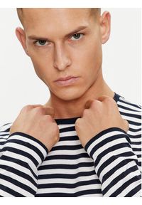 TOMMY HILFIGER - Tommy Hilfiger Longsleeve MW0MW10804 Granatowy Slim Fit. Kolor: niebieski. Materiał: bawełna. Długość rękawa: długi rękaw #4