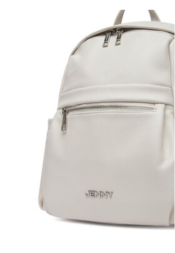 Jenny - JENNY Plecak JEN-L-005-07 Biały. Kolor: biały. Materiał: skóra