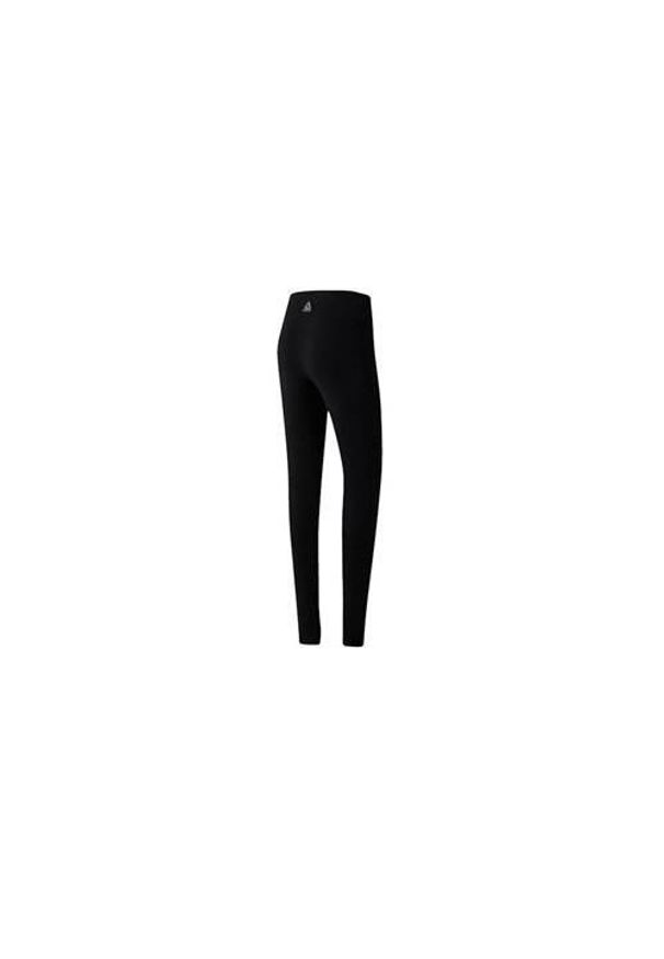 Spodnie sportowe damskie Reebok EL Legging. Kolor: czarny. Materiał: dresówka