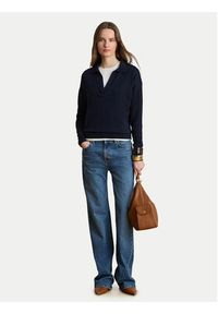 Lauren Ralph Lauren - LAUREN RALPH LAUREN Sweter 200P14056003 Granatowy Regular Fit. Kolor: niebieski. Materiał: syntetyk #4