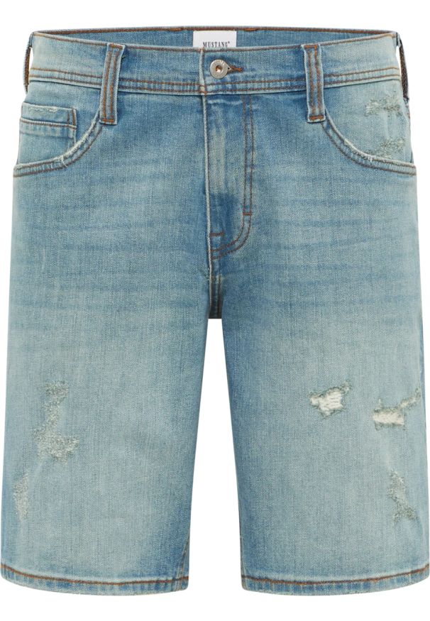 Męskie szorty Mustang Style Denver Shorts Denim Blue 1016590 5000 313. Materiał: denim