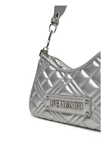 Love Moschino - LOVE MOSCHINO Torebka JC4152PP1MLA196B Srebrny. Kolor: srebrny. Materiał: skórzane #5