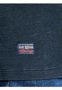 Big-Star - Bluzka męska z długim rękawem granatowa Merrts 403. Okazja: na co dzień. Kolor: niebieski. Materiał: materiał, dzianina, jeans. Długość rękawa: długi rękaw. Długość: długie. Styl: klasyczny, casual, sportowy #8