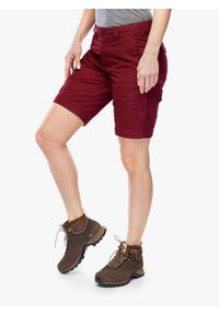 Fjällräven - Spodnie trekkingowe damskie Fjallraven Karla Pro Zip-off Trousers. Kolor: czerwony