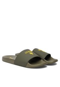 Guess Klapki F5GZ05 BB00F Zielony ciemny. Kolor: zielony. Materiał: syntetyk #3