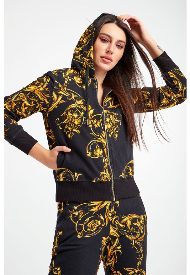 Versace Jeans Couture - BLUZA VERSACE JEANS COUTURE. Typ kołnierza: kaptur