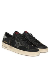 GOLDEN GOOSE - Golden Goose Sneakersy Stardan Under Net Star GMF00370.F004118.90179 Czarny. Kolor: czarny. Materiał: skóra #6