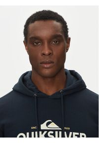 Quiksilver Bluza EQYFT05089 Granatowy Regular Fit. Kolor: niebieski. Materiał: bawełna #2